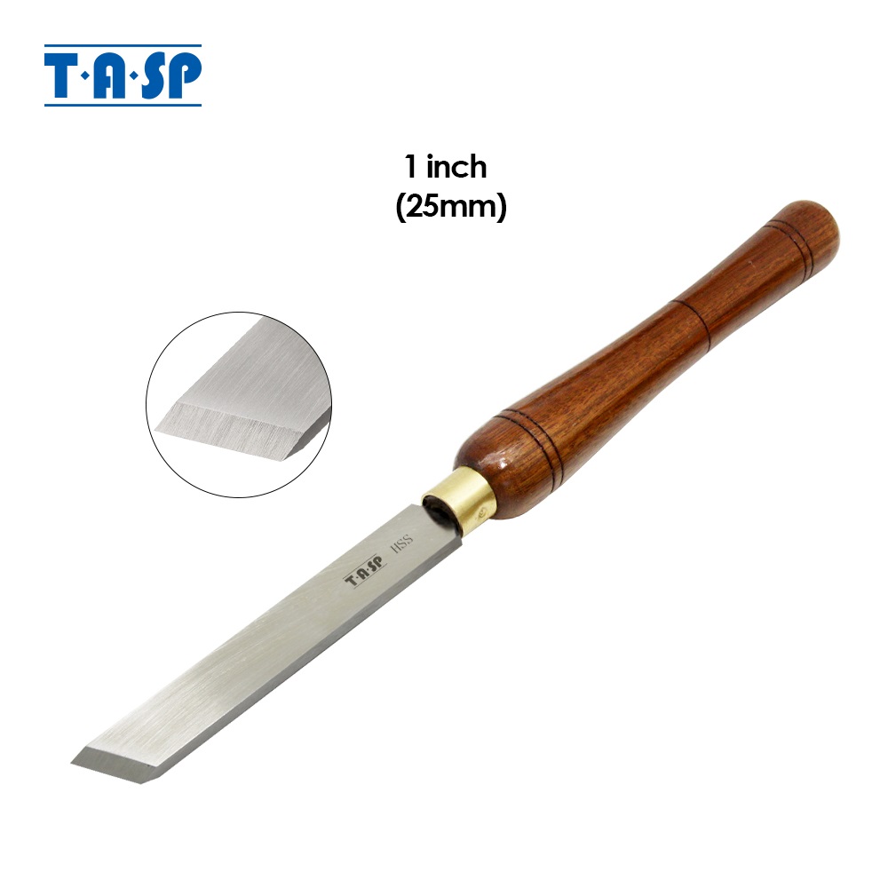 Parting Tool Lathe - TASP HSS Wood Lathe Skew Chisel