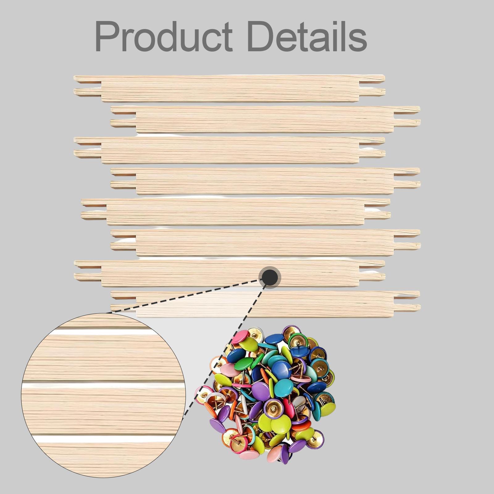 Woodworking Projects Art - Craft Wood Needlepoint Stretcher Bar Embroidery