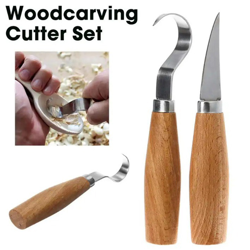 Woodworking Man - Wood Carving Knife Chisel Hook Knife