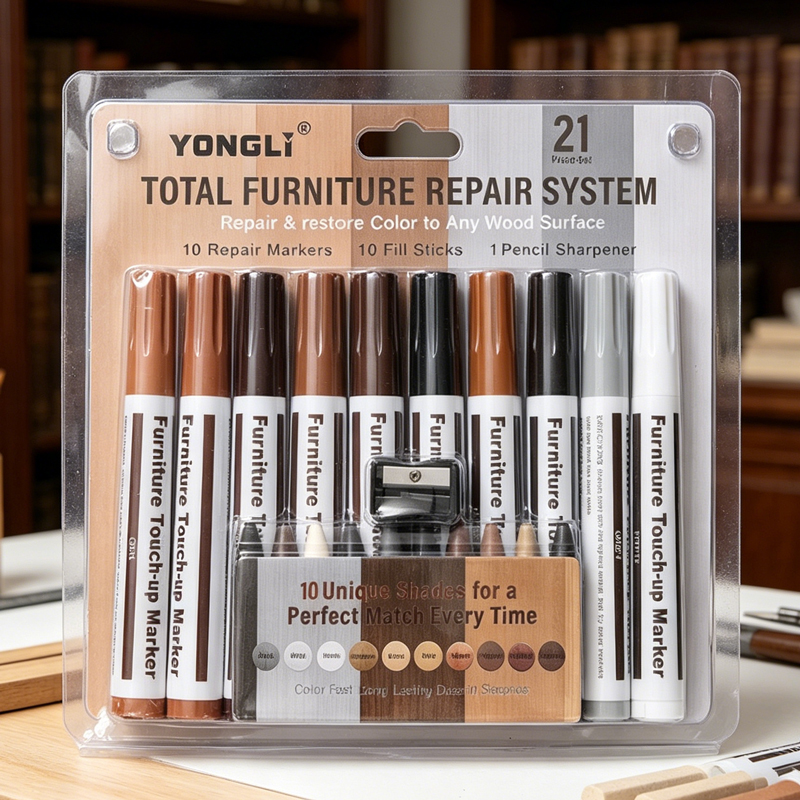 Cabinet Scraper Set - Furniture Repair Pen Markers Remover Wood