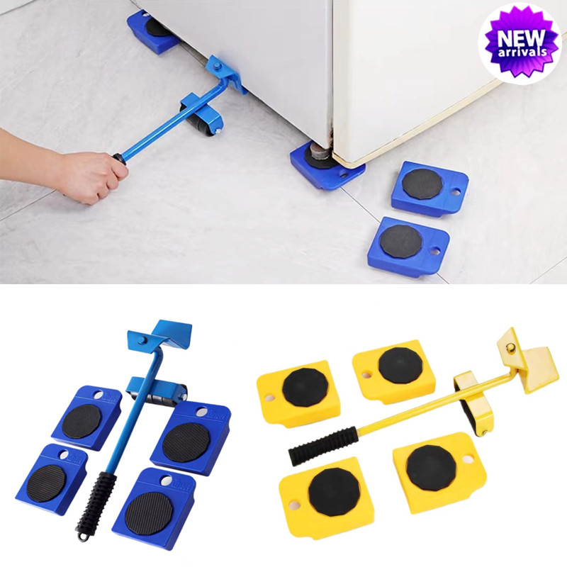 Cabinet Scraper Set - Furniture Mover Tool Set Heavy Stuffs