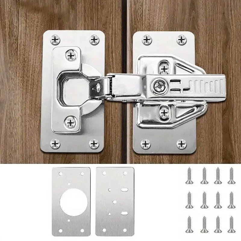 Cabinet Scraper Set - 4/10 Pcs Cabinet Hinge Repair Plate