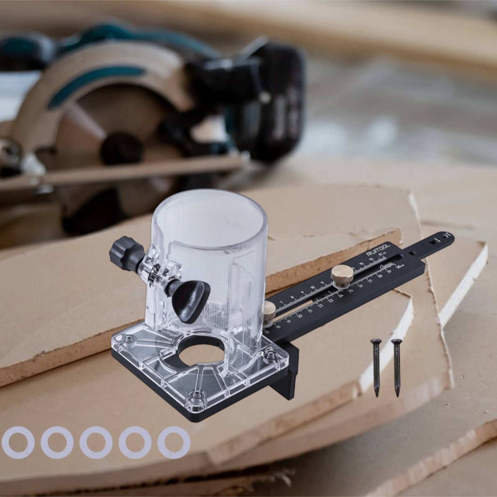 Woodworking Router - Router Circle Cutting Jig Multi-Function Router