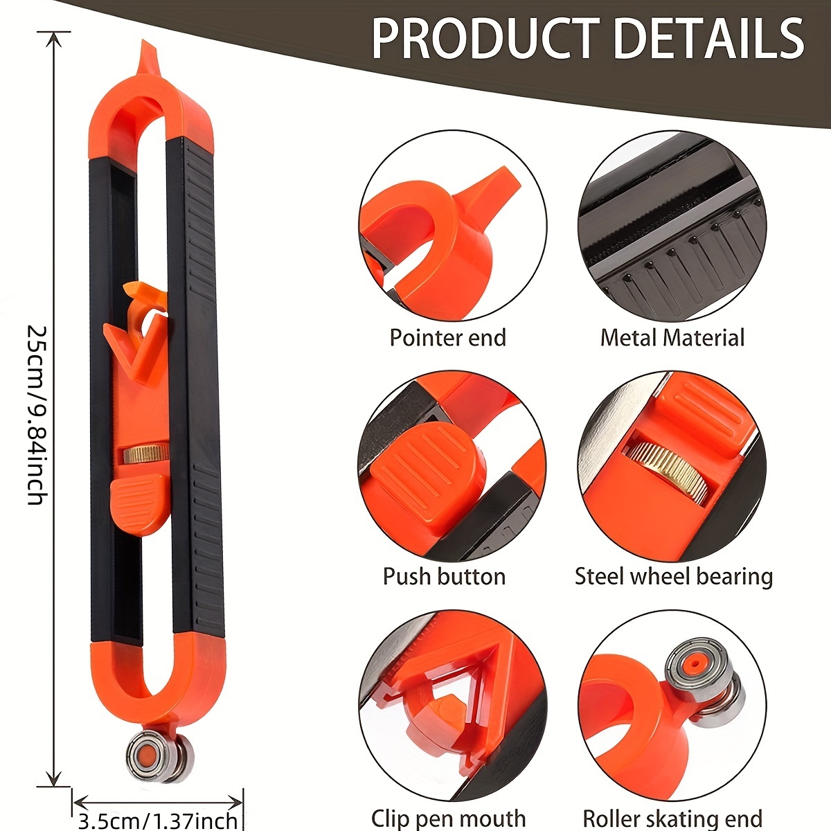 Contour Gauge Scribing Tool, P - Woodworking Man recension och pris