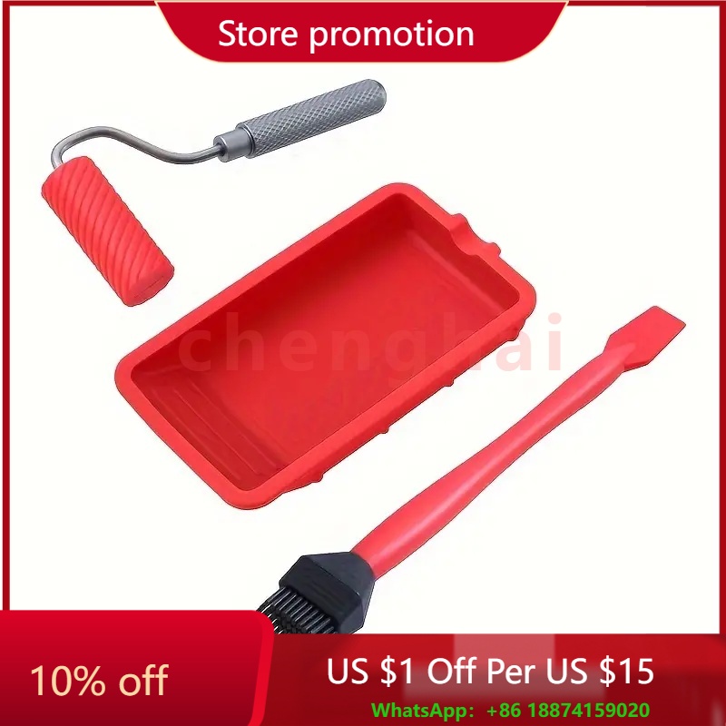 Silicone Glue Roller with Tray - Woodworking Projects Art recension och pris