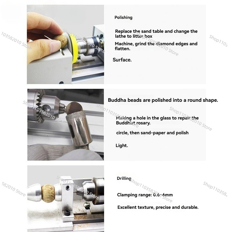 Small Lathe Machine - Multifun - Woodworking Lathe recension och pris