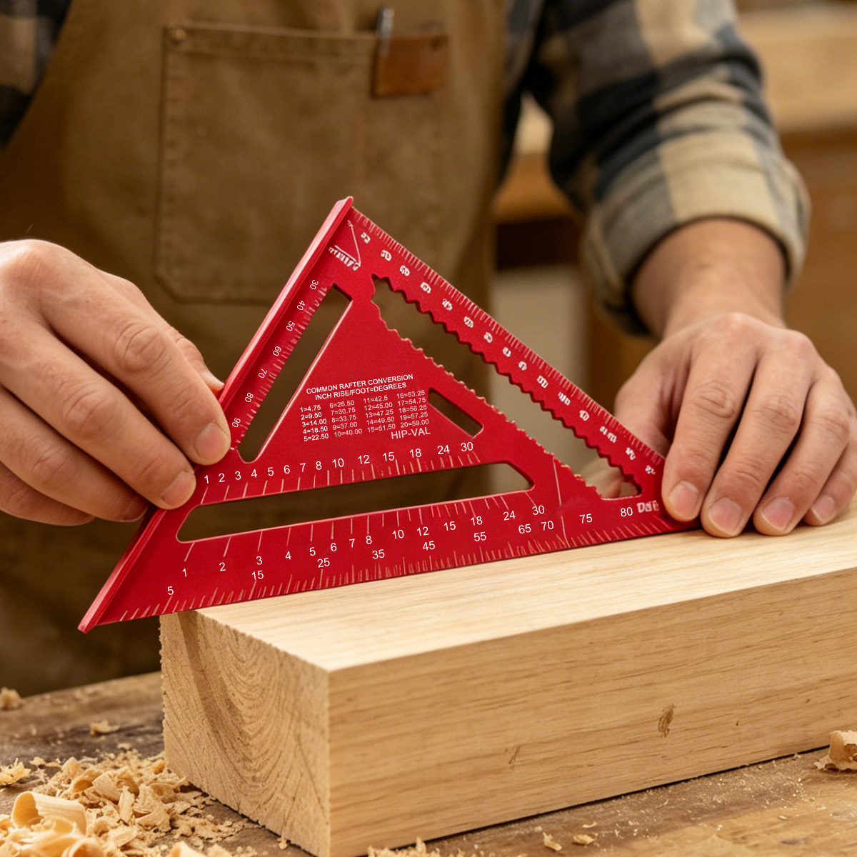 Aluminum Alloy Speed Square Hi - Woodworking Man recension och pris