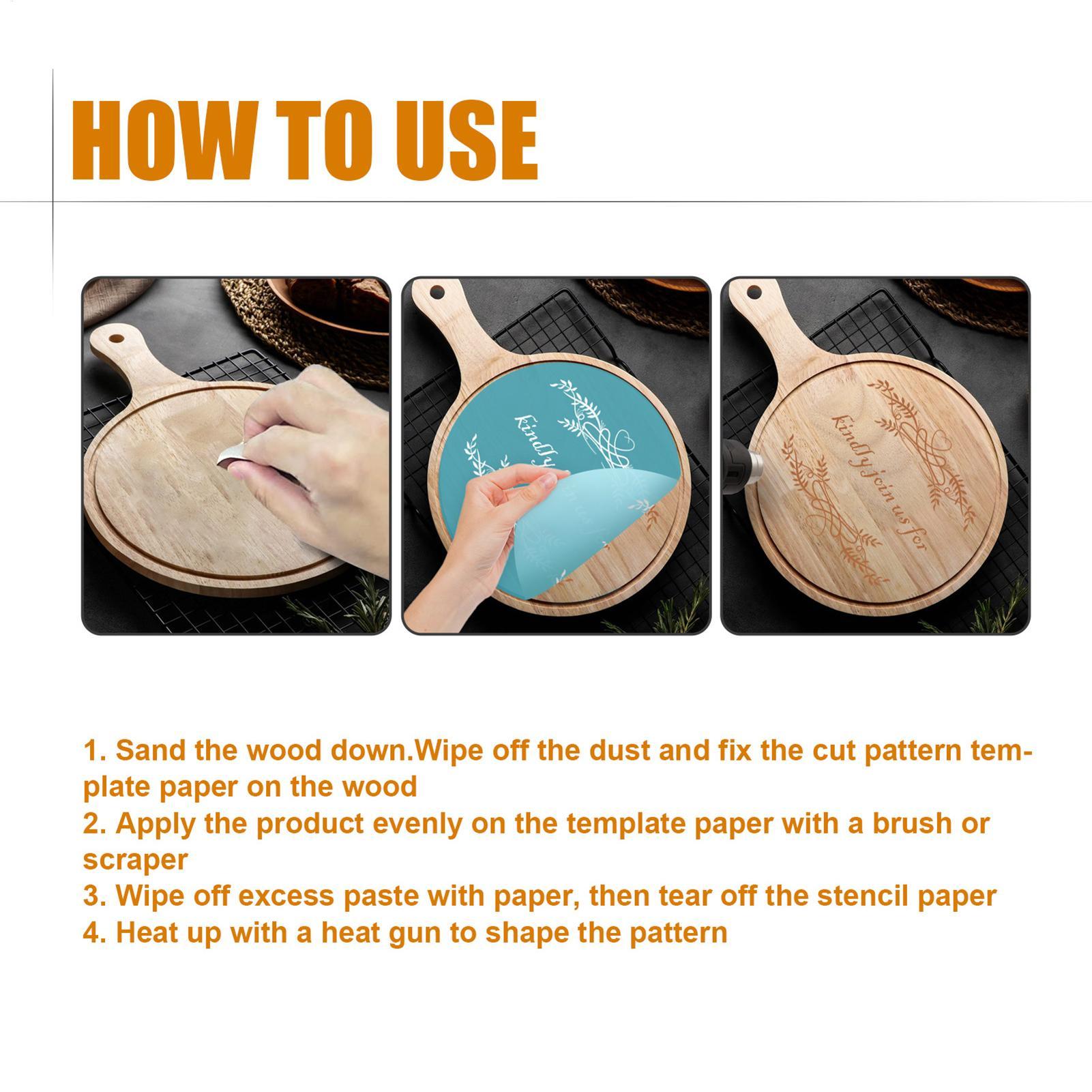 Wood Burning Paste Heat Activa - Woodworking Projects Art recension och pris