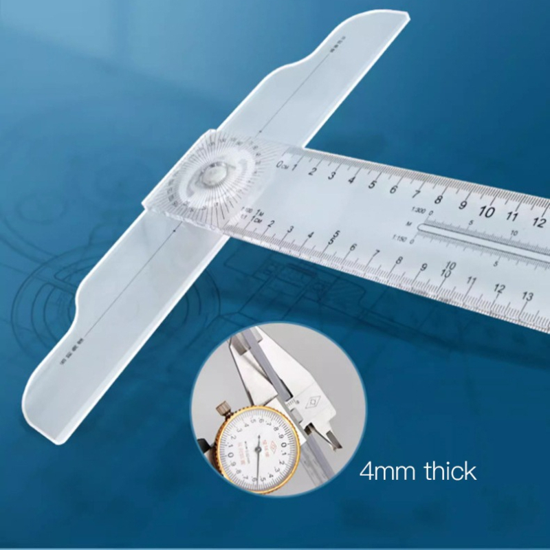 Dual-Sided T Square Ruler Clea - Woodworking Man recension och pris