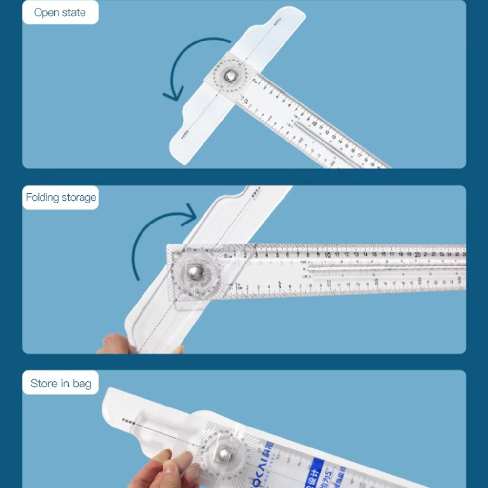 Dual-Sided T Square Ruler Clea - Woodworking Man recension och pris