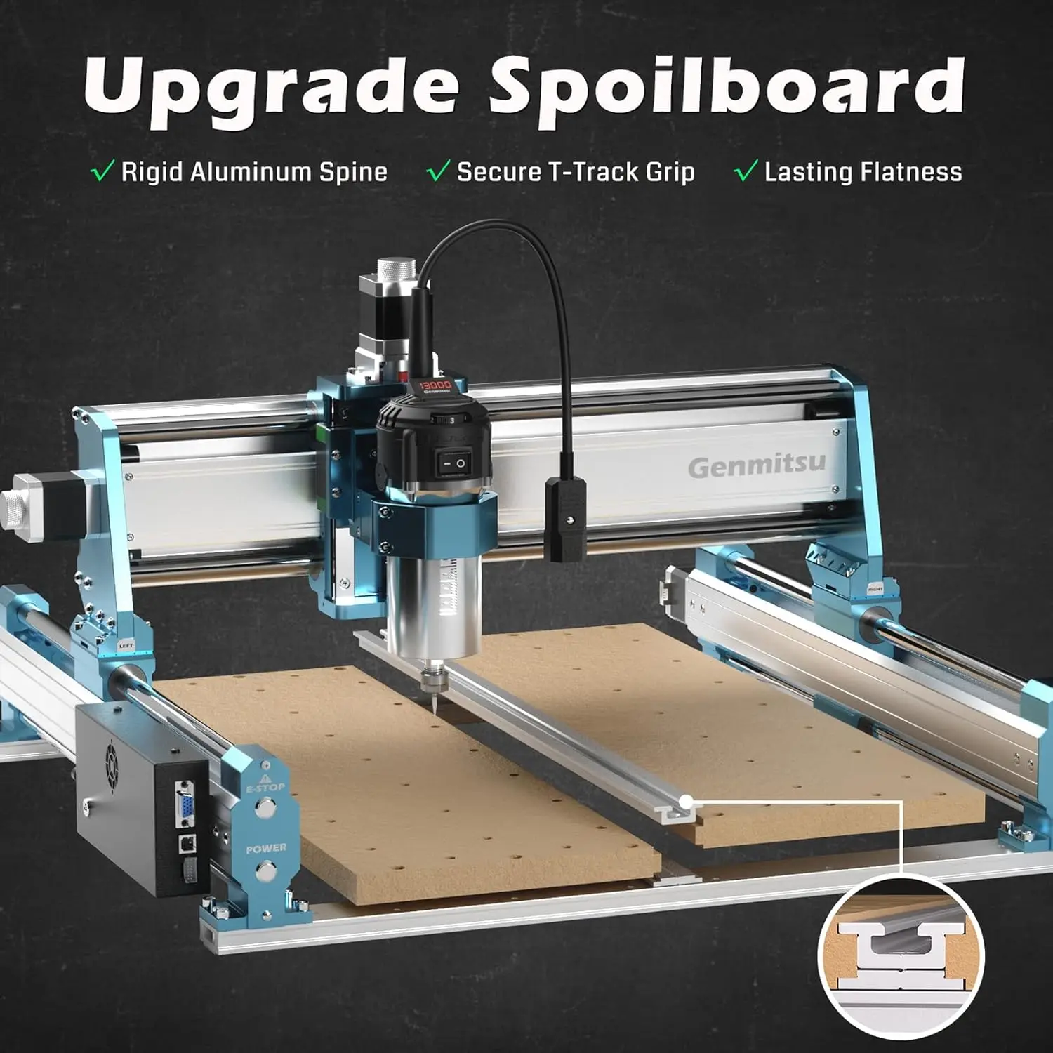 SainSmart Genmitsu 4040-PRO MA - Woodworking Router recension och pris
