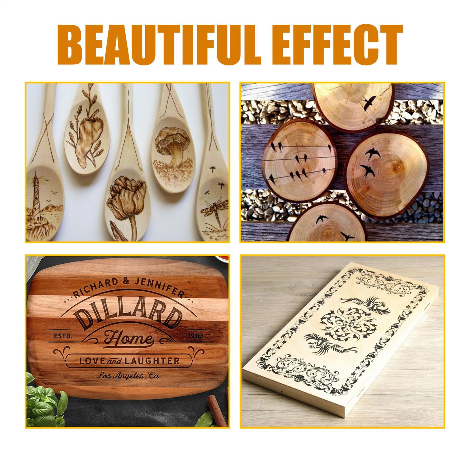 Wood Burning Paste Heat Activa - Woodworking Projects Art recension och pris