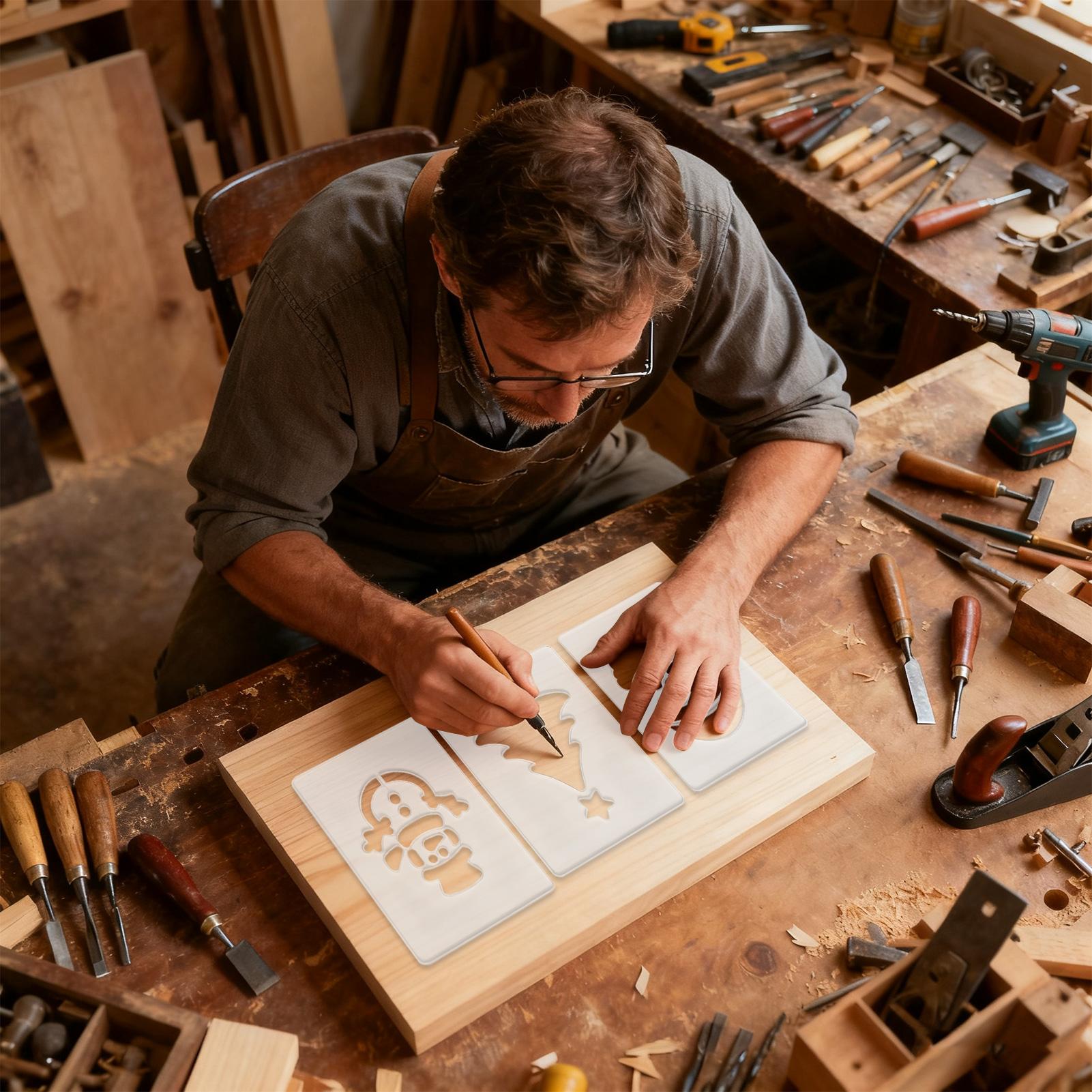 Christmas Stencil Portable Woo - Woodworking Man recension och pris