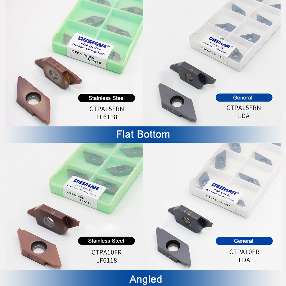 DESKAR Grooving Insert CTPA 10 - Parting Tool Lathe recension och pris