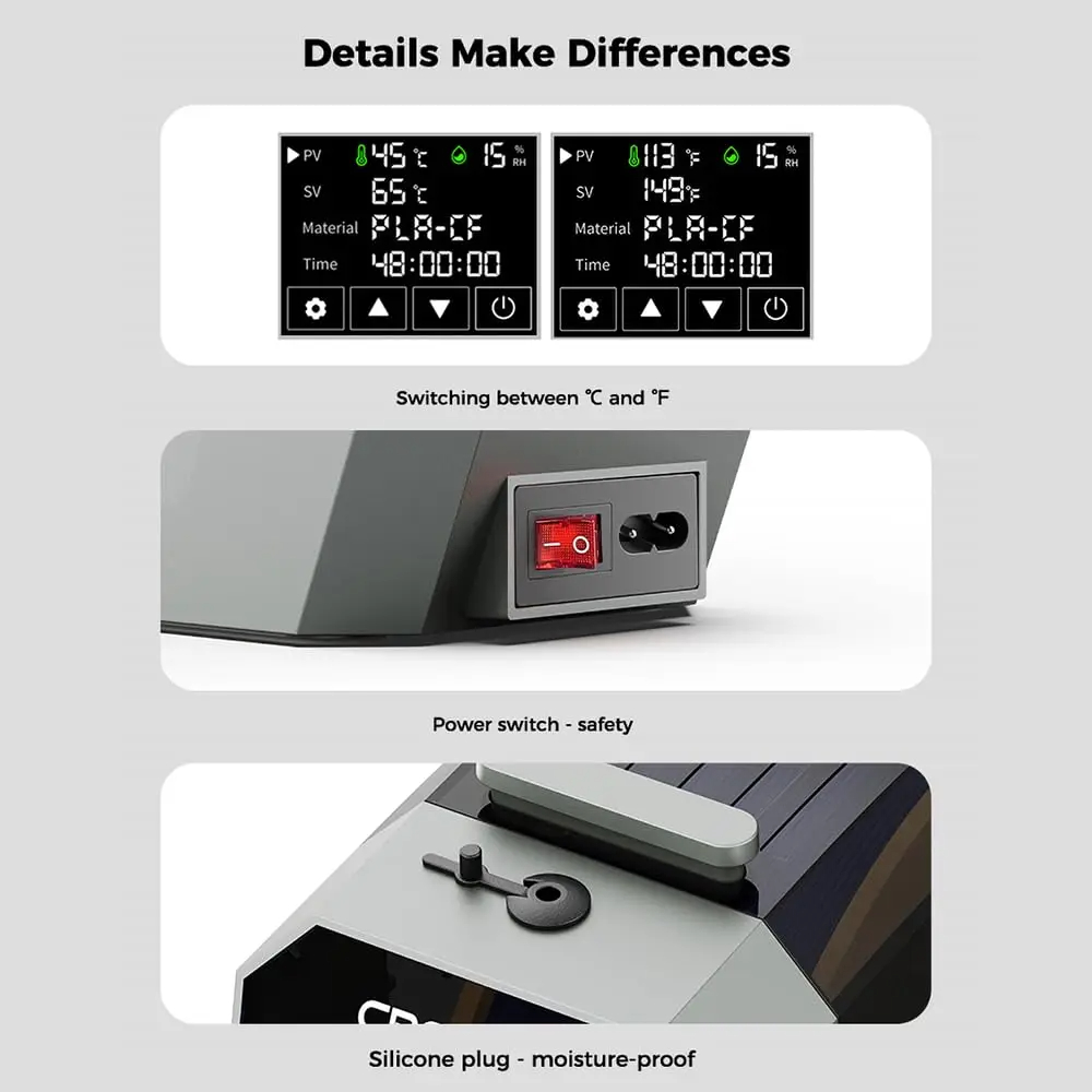 Creality Space Pi Filament Dry - Creality Printer Ender 3 V3 recension och pris