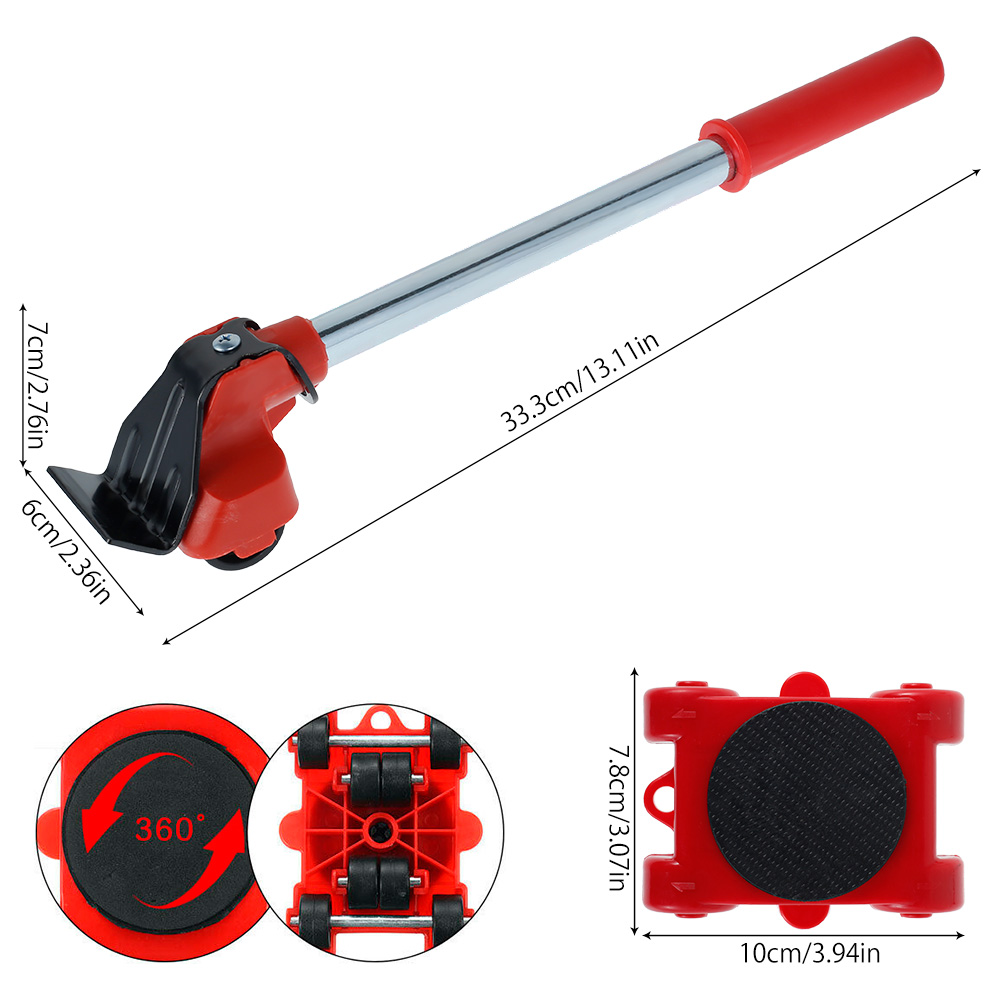 New Heavy Duty Furniture Lifte - Cabinet Scraper Set recension och pris
