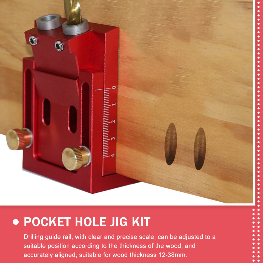 Pocket Hole Jig 1 Set 15 Degre - Woodworking Jig recension och pris
