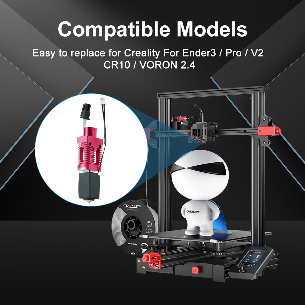 Upgrade Hotend Kit For Crealit - Creality Printer Ender 3 V3 recension och pris