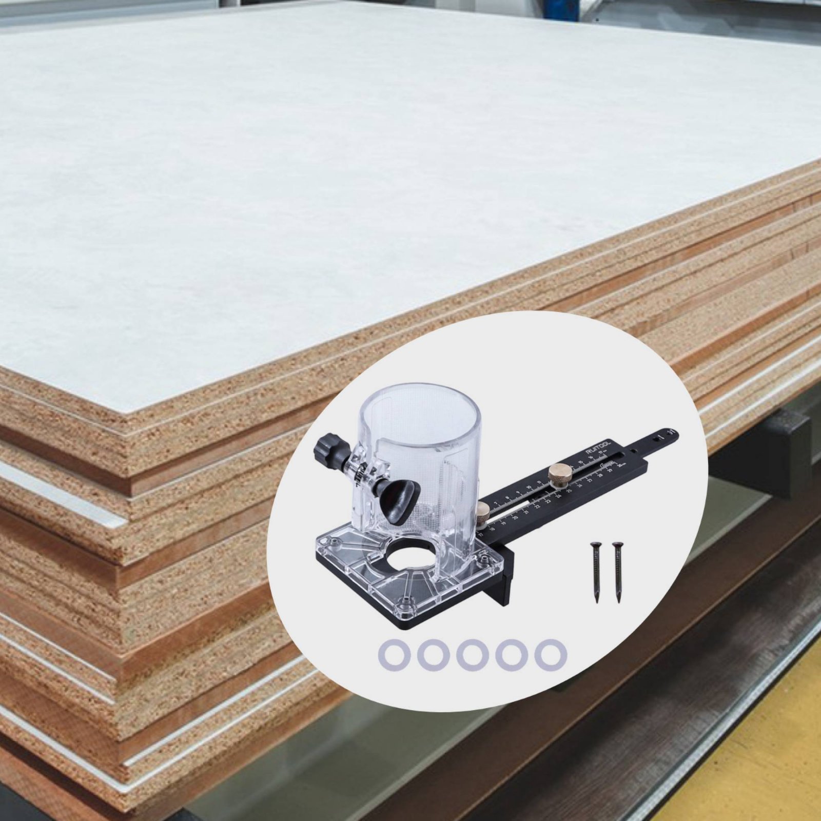 Router Circle Cutting Jig Mult - Woodworking Router recension och pris