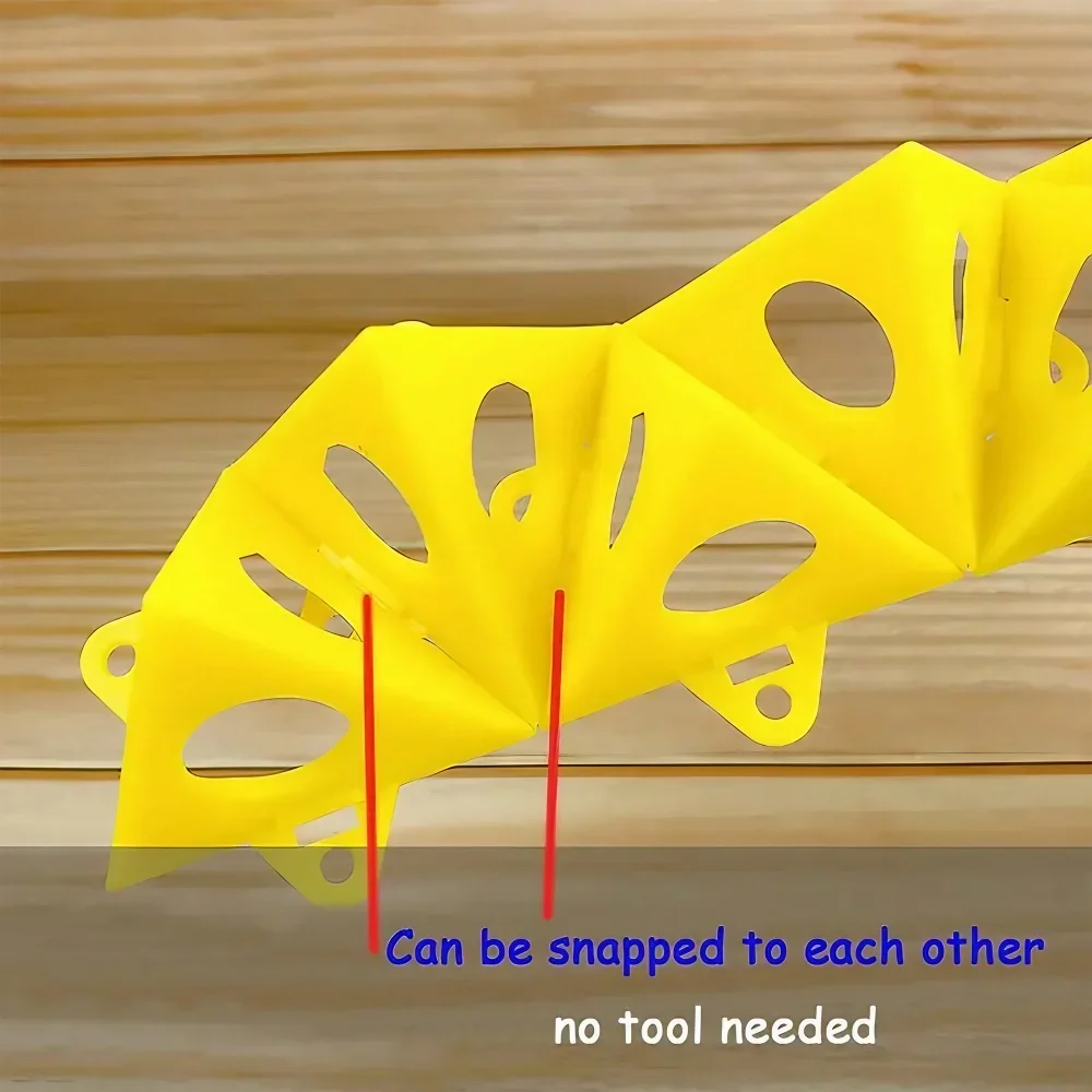 10PCS Triangle Spray Painting  - Woodworking Projects Art recension och pris